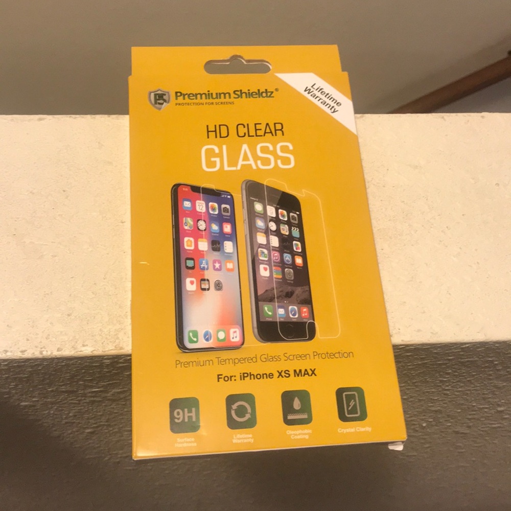 Premium shieldz  tempered glass for iPhone XS MAX